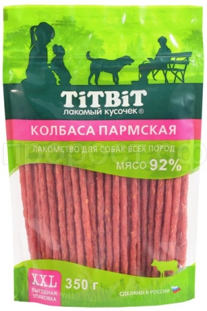 Лакомство С Колбаса Пармская д/собак всех пород 350г XXL м/у/18шт/024331