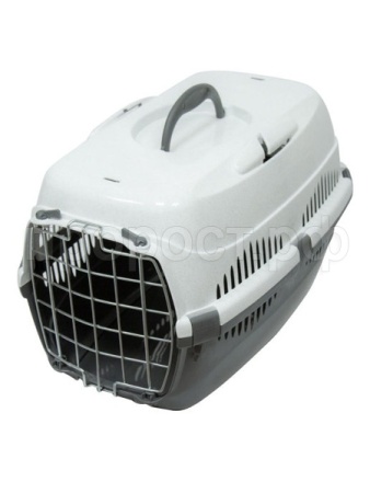 Переноска Спутник №1-ZooM с металлической дверцей до 9кг 29*43*27,5см/3992