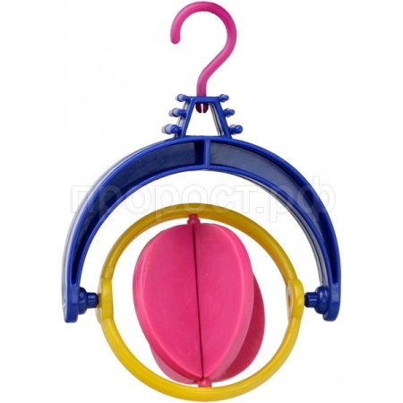 Игрушка д/птиц Подвеска Волчок пластик/П6173