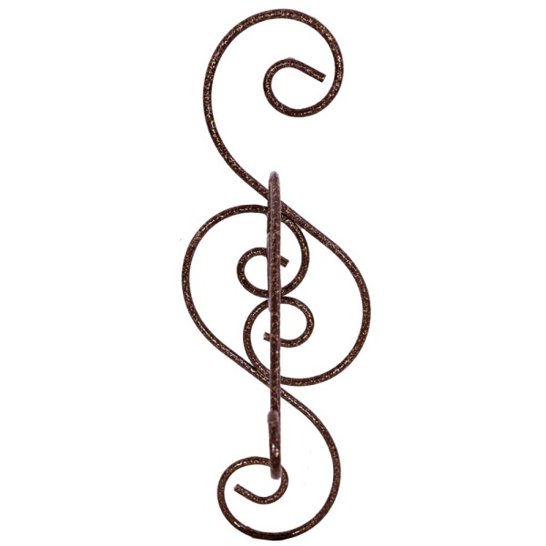 Подставка Настенная РЗДИ Крюк малый 1 горшок медь