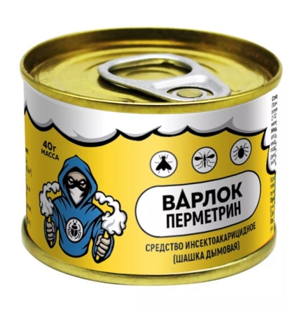 Шашка Варлок 40г лямбдацигалотрин инсектоакарицидная/Капитал-Прок